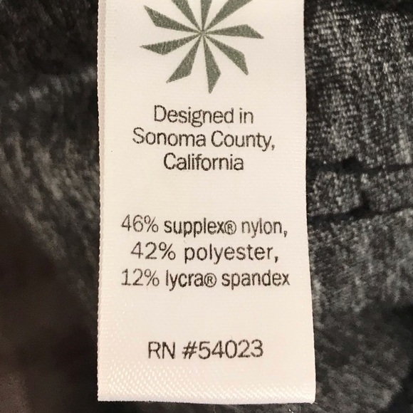 Athleta metro classic gray straight leg size xsmall yoga athletic leggings - Picture 8 of 8